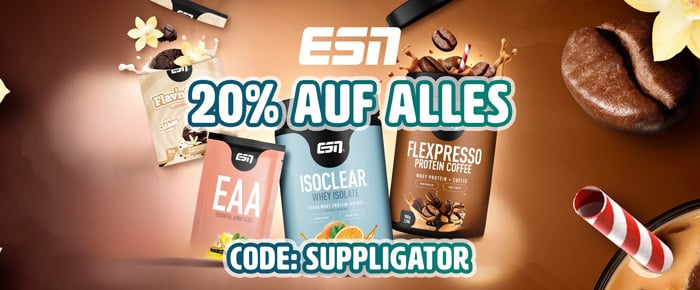 20% korting op alles bij ESN