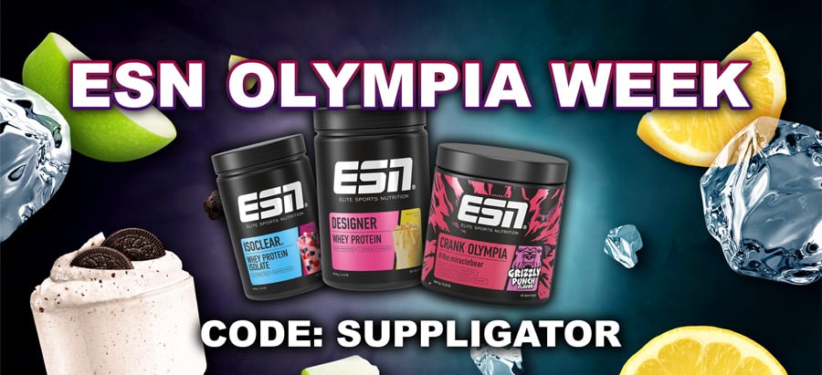 ESN Olympia Week met tot wel 30% korting met de ESN-code SUPPLIGATOR