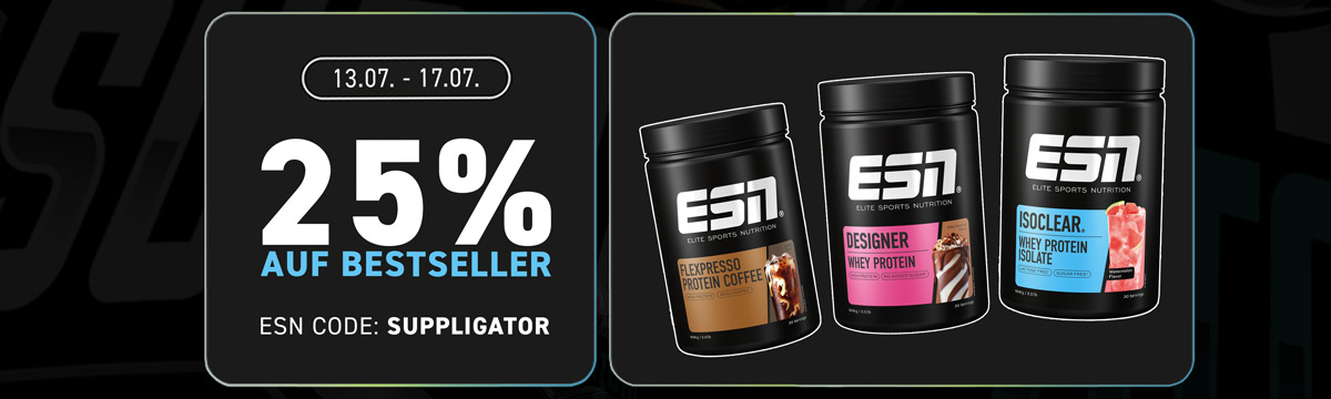 ESN-zomervakantieactie met 25% korting op ESN-bestsellers en 50% korting op proefpakketten