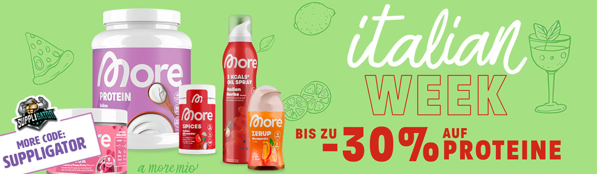 More Italian Week met tot wel 30% korting