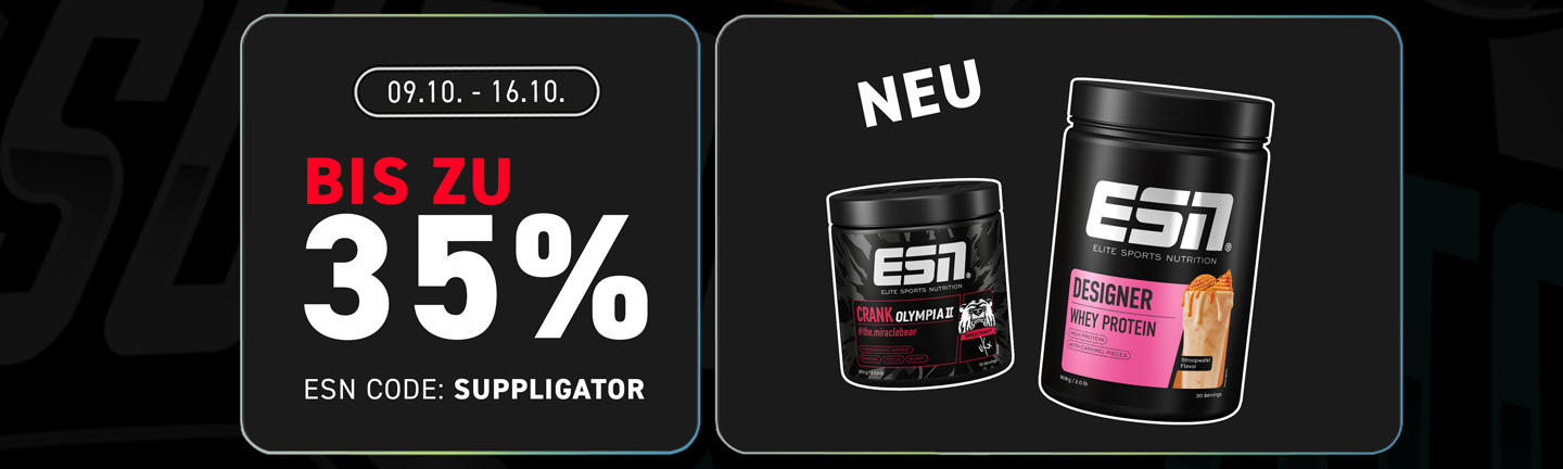 Tot 35% korting tijdens de ESN Olympia Week en de lancering van nieuwe limited editions