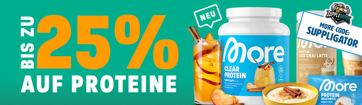 Meer proteïne-actie met 20% korting op proteïneproducten en kerstlanceringen
