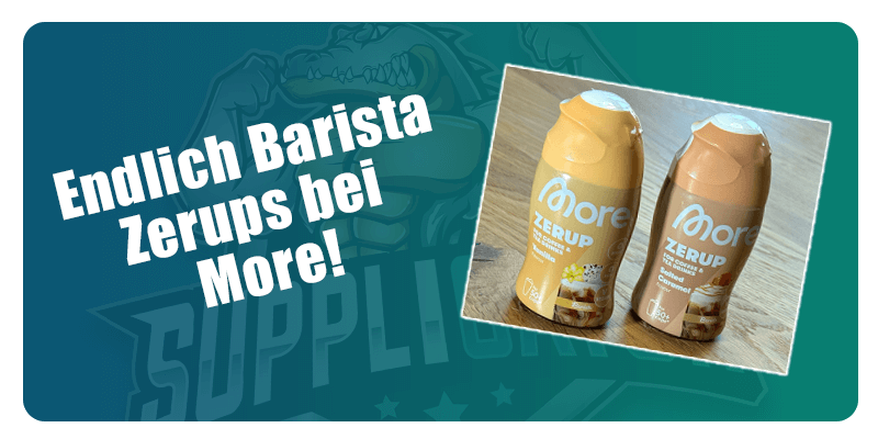 More Barista Zerup – Suikervrije siroop voor koffie en thee