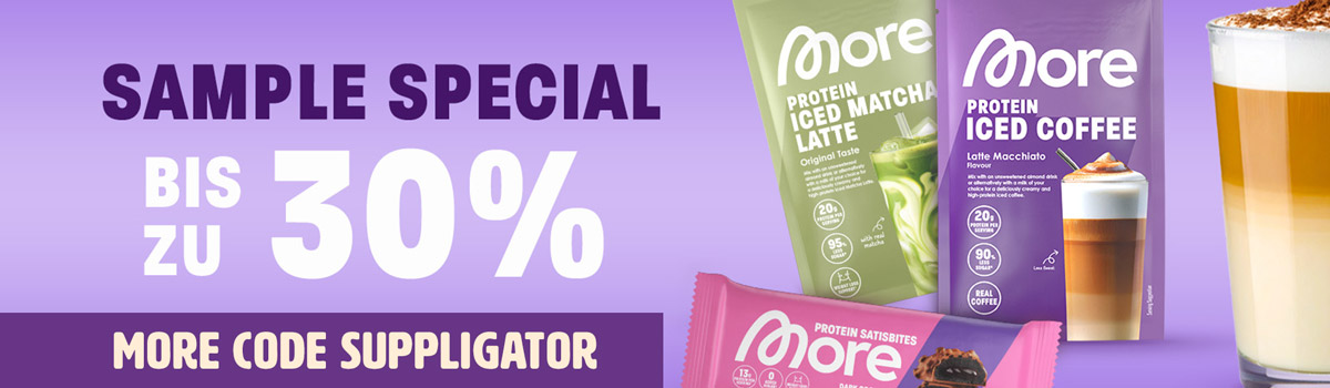 Tot 30% korting bij de More-proefactie ter gelegenheid van de lancering van nieuwe proefproducten
