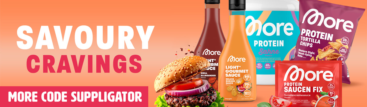 20% korting op Light Food bij More ter gelegenheid van de lancering van de nieuwe Protein Saucen Fix