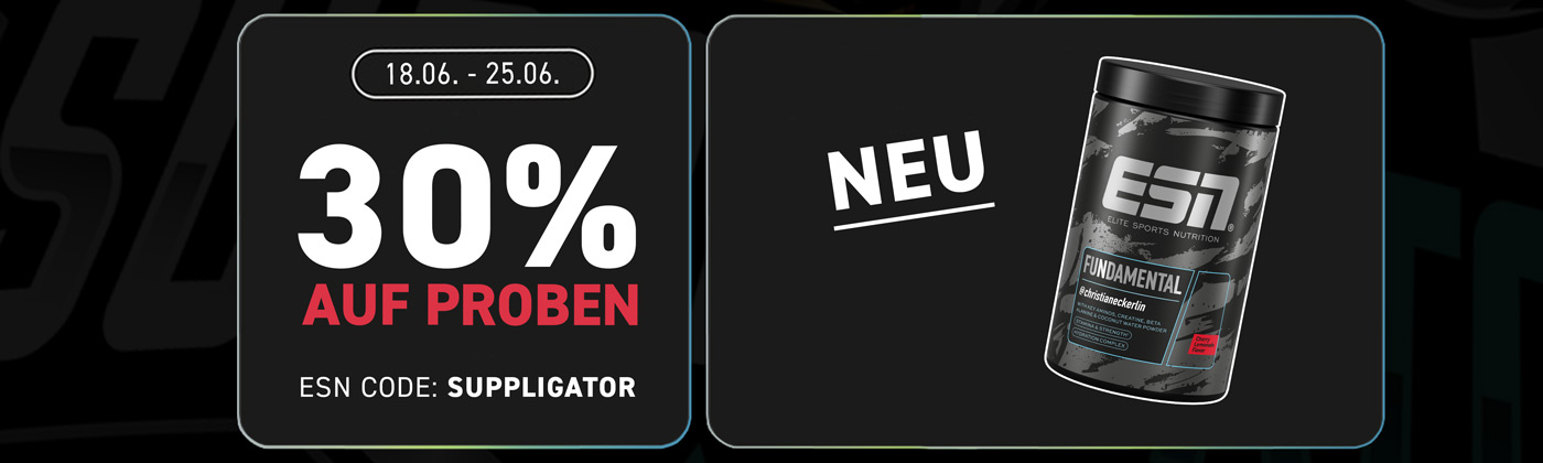 30% korting op ESN-monsters + lancering van ESN Fundamental