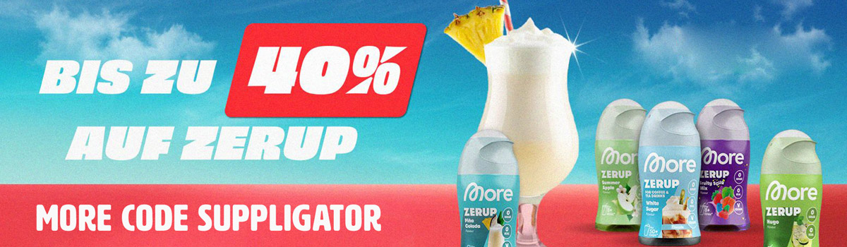 Tot 40% korting op Zerups + Nieuw: Pina Colada, Hugo en meer!