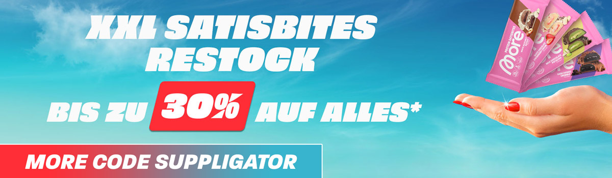 Tot 30% korting op alles bij More met de Satisbites-special