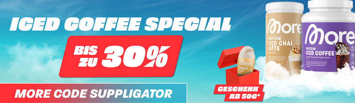 30% korting op ijskoffie en nog veel meer, met tal van nieuwe More-producten