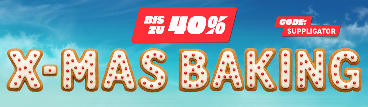 Tot 40% korting tijdens de More X-Mas Baking-actie met veel nieuwe voorraad