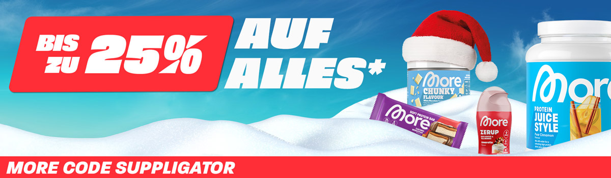 20% korting op alles bij More met kerstlanceringen