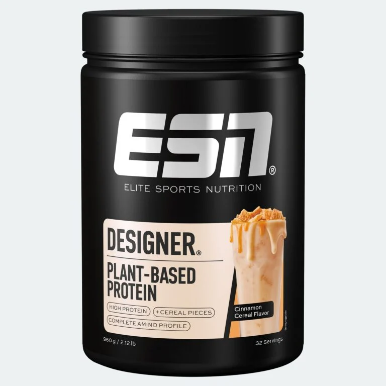 Veganes Proteinpulver: Designer Plant Based Protein Cinnamon Cereal