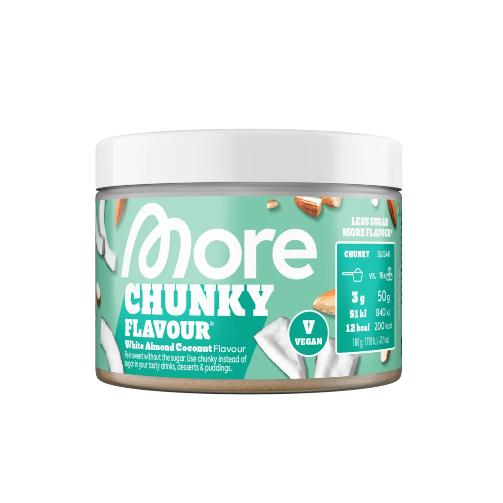 Chunky Flavour – White Almond Coconut