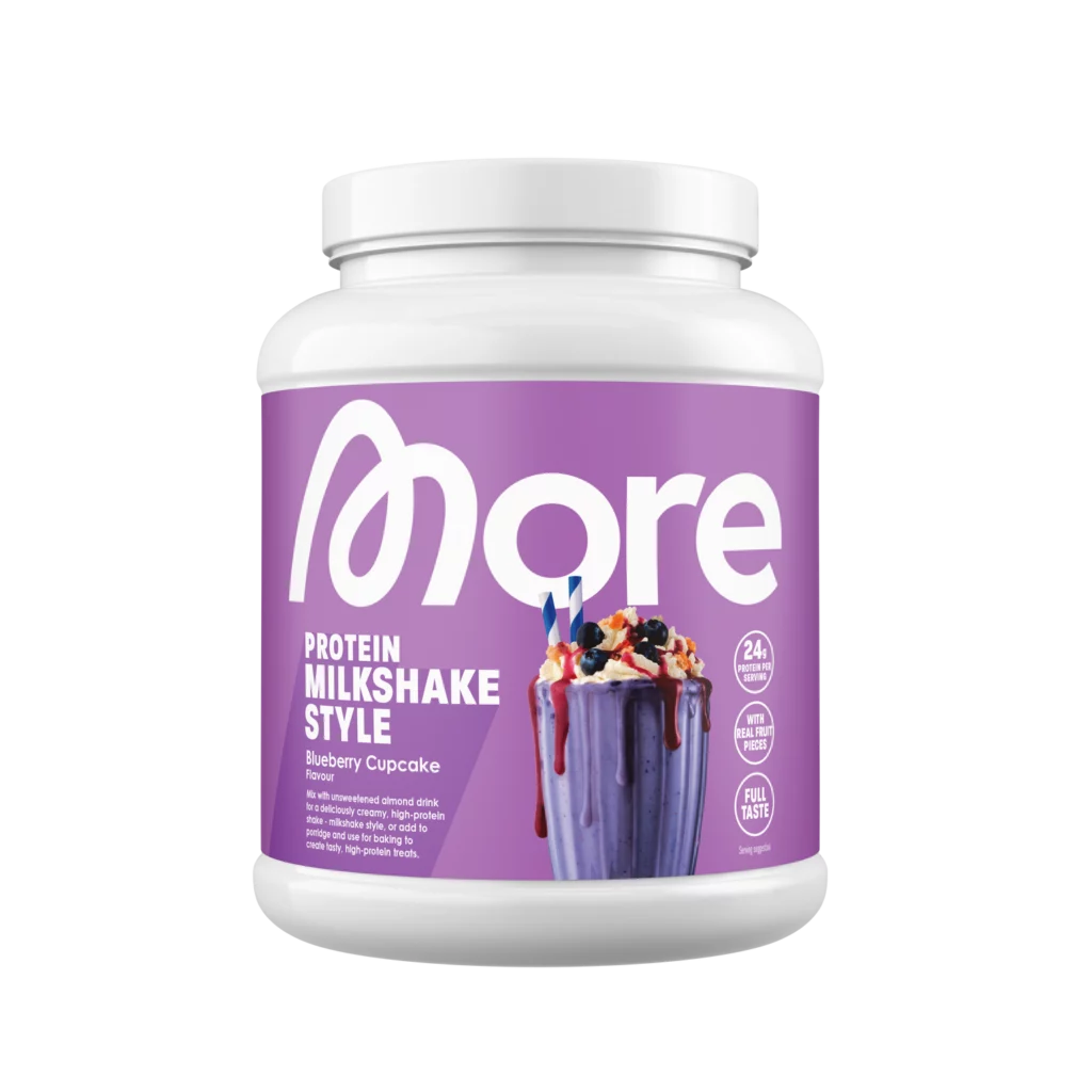 More Protein Blueberry Cupcake