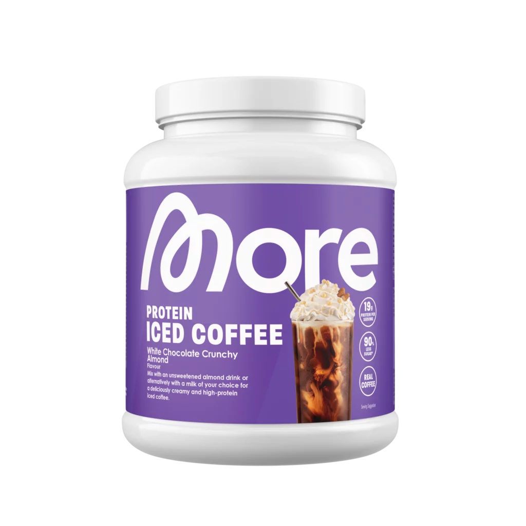 More Protein Iced Coffee White Chocolate Crunchy Almond