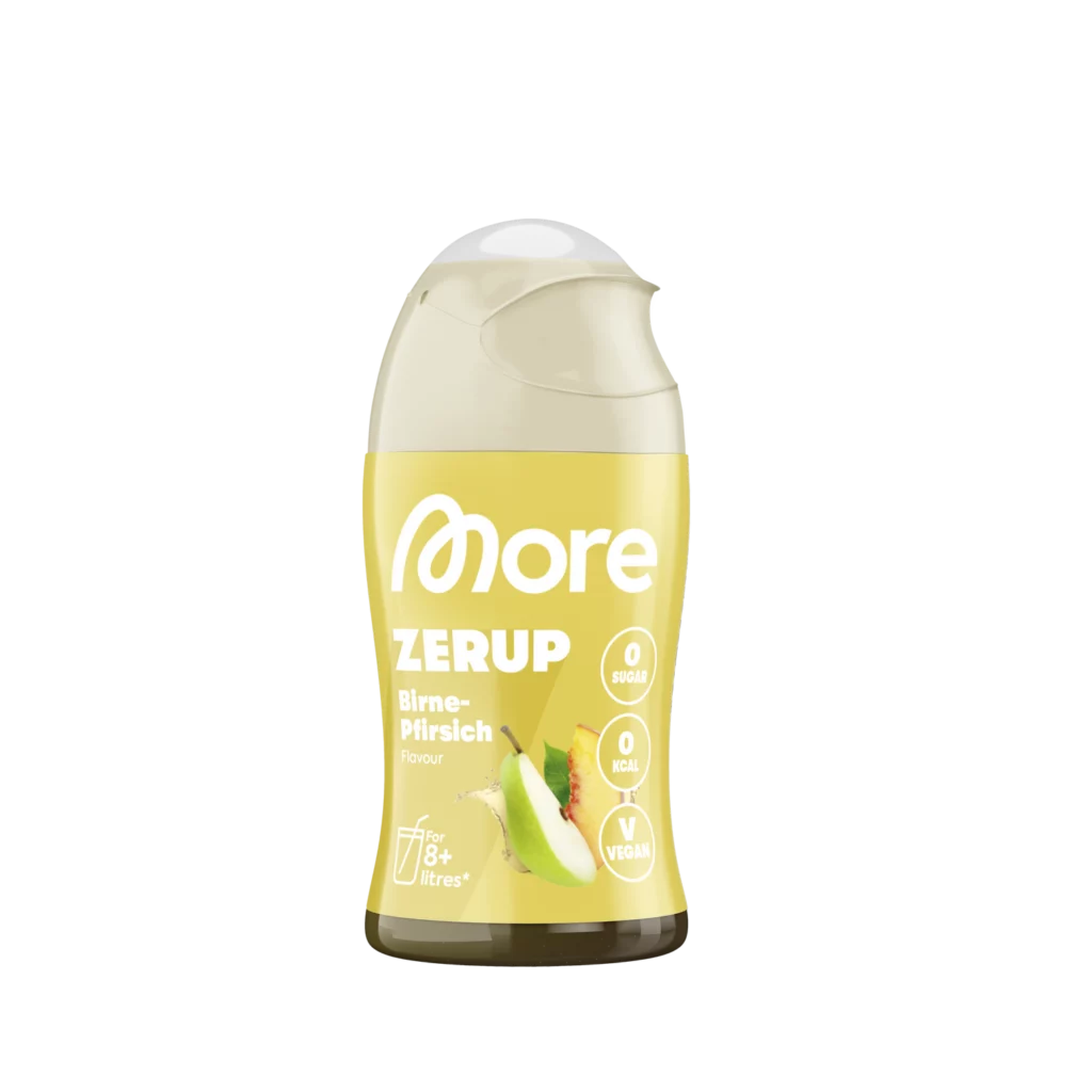 More Zerup - Zero Sirup Birne Pfirsich
