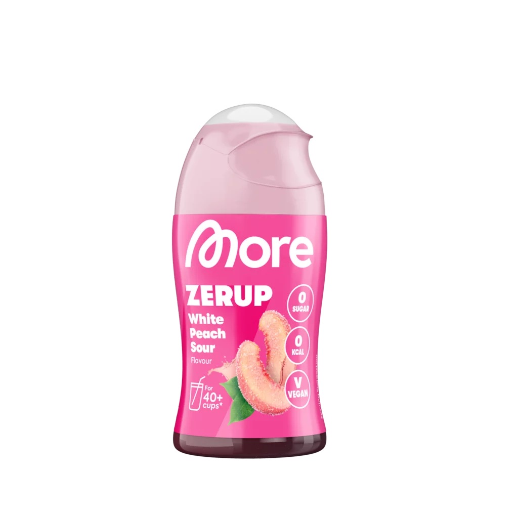 More Zerup - Zero Sirup White Peach Sour