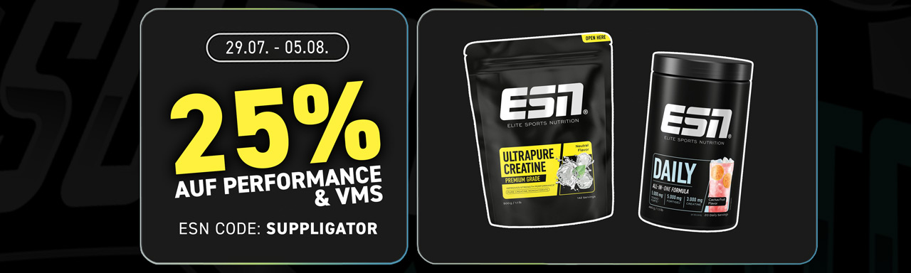 Tot 25% korting bij de ESN Performance & VMS-actie
