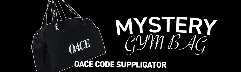 OACE Mystery Gym Bag voor slechts 76,41 euro met 4 stuks