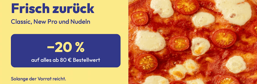 20% korting op alles bij More Taste