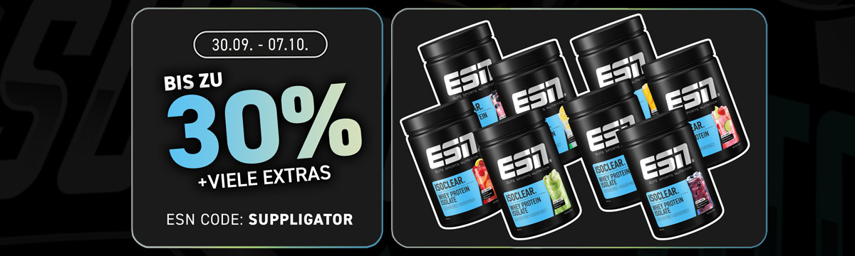 Tot 30% korting tijdens de ESN Hydration & Immunity Week