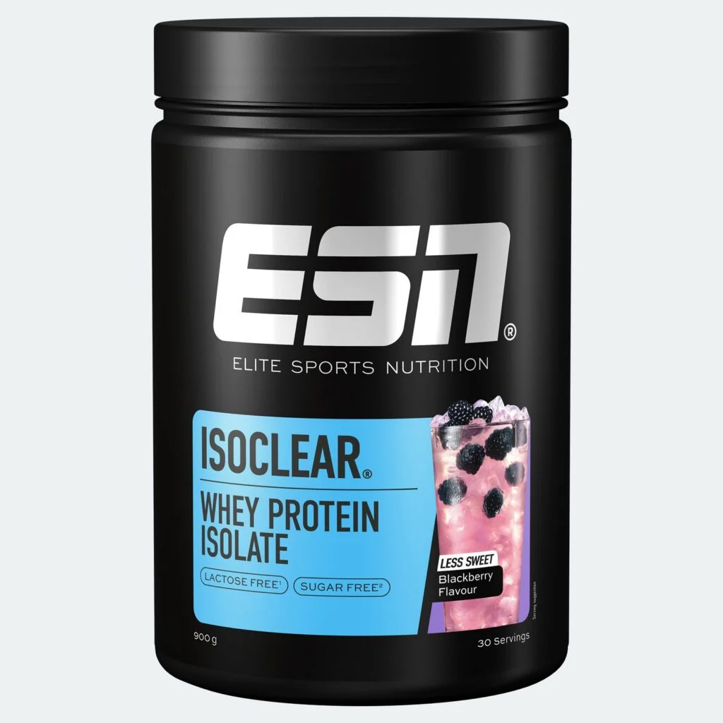 Isoclear Whey Protein Isolate – Blackberry less sweet