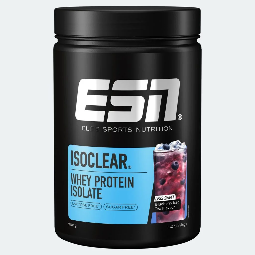 Isoclear Whey Protein Isolate – Blueberry Iced Tea less sweet