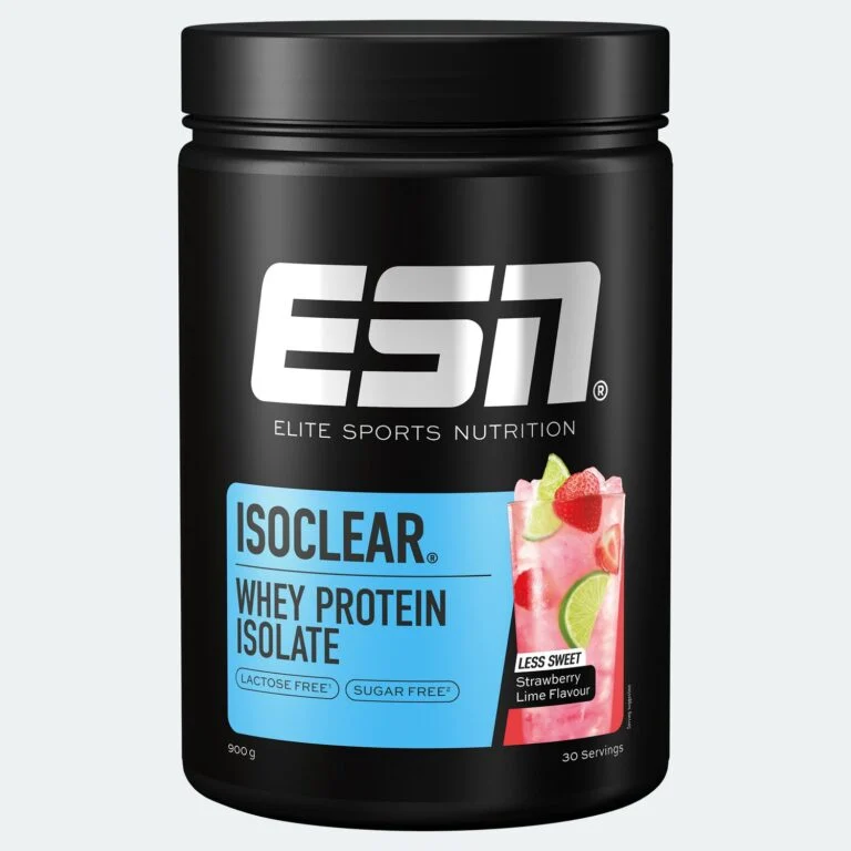 Isoclear Whey Protein Isolate Strawberry Lime less sweet