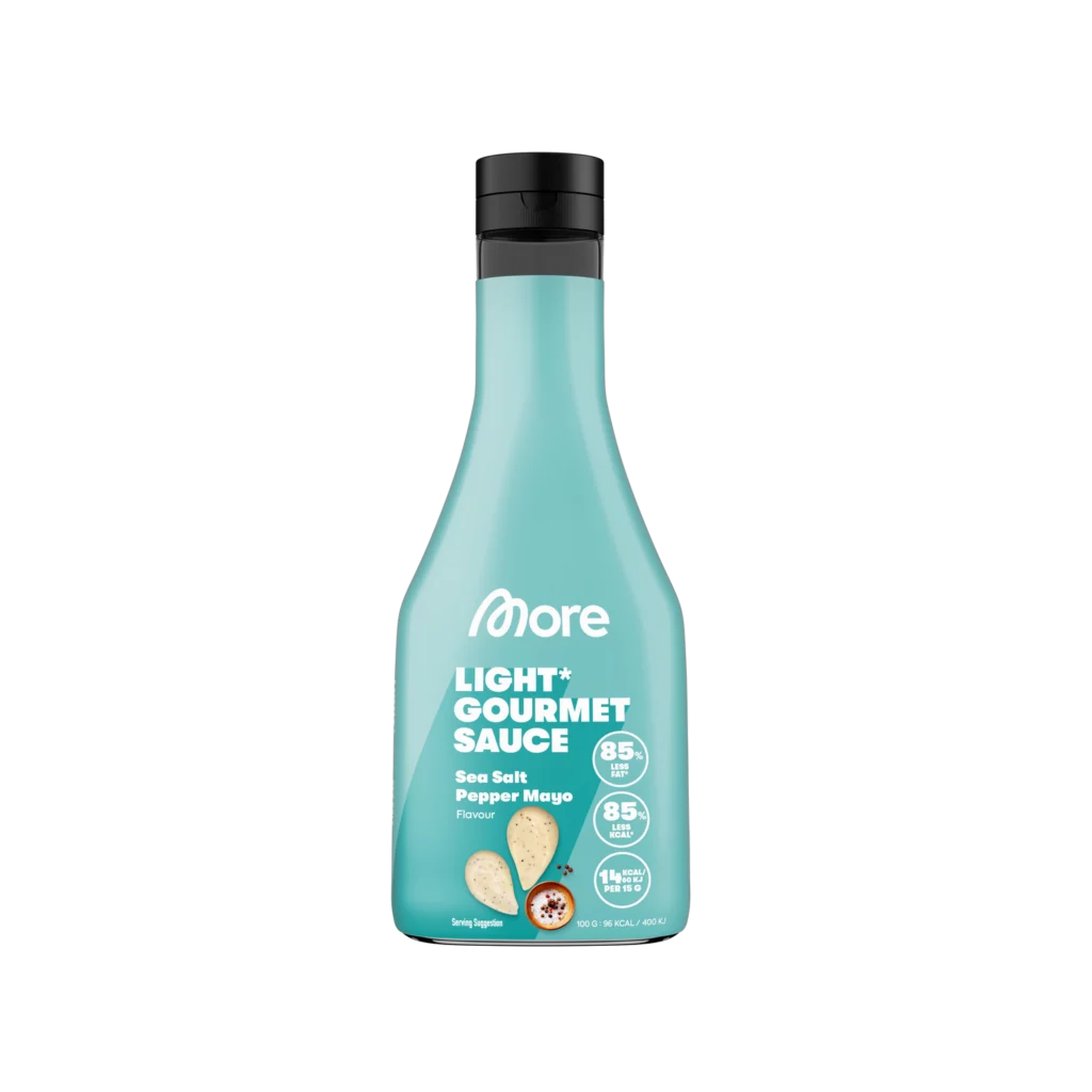 More Light Gourmet Sauce & Salad Dressing Sea Salt Pepper Mayo