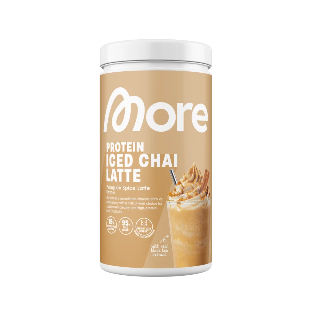 More Protein Iced Chai Latte – Pumpkin Spice Latte