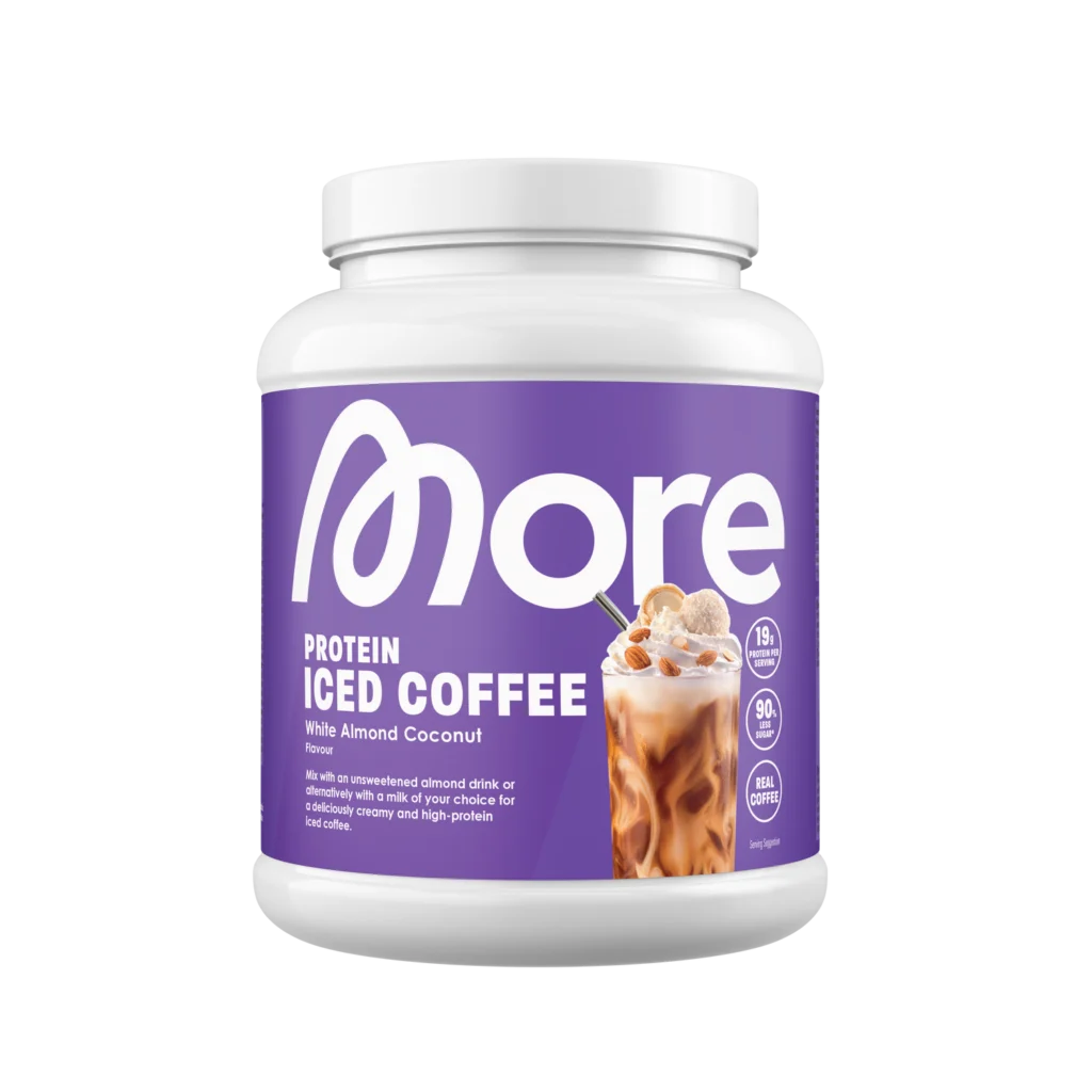 Protein Iced Coffee – White Almond Coconut