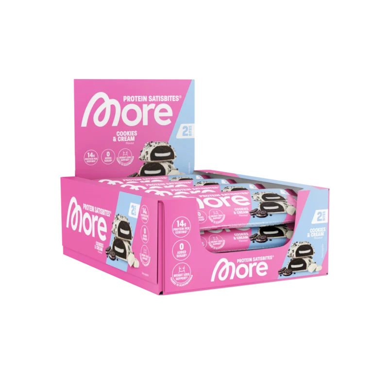 More Protein Satisbites Cookies & Cream